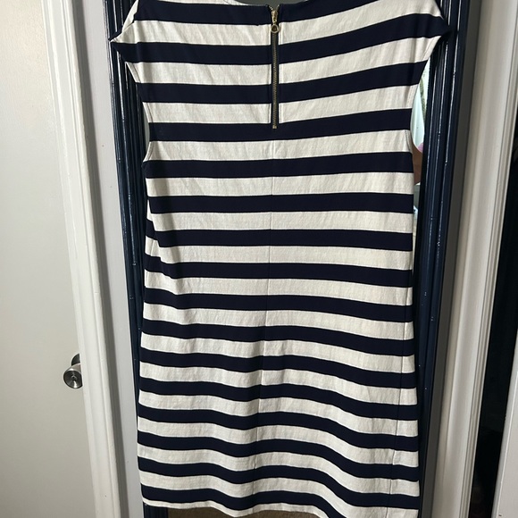 Mark D. Sikes blue and white striped minidress - Picture 5 of 7